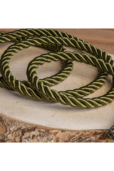 MEFAKS TEKSTİL Örgü ipi, Halat ipi, Kordon ip 10mm 1 metre Supla Runner Servis Yapımı