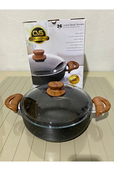 CVS Granit Basık Tencere 26cm