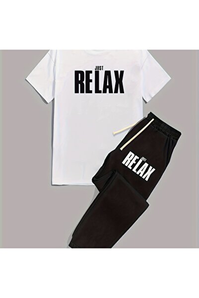 MODAVİBE طقم علوي سفلي مطبوع - مقاس كبير، طقم رياضي مكون من قطعتين، طقم رياضي...