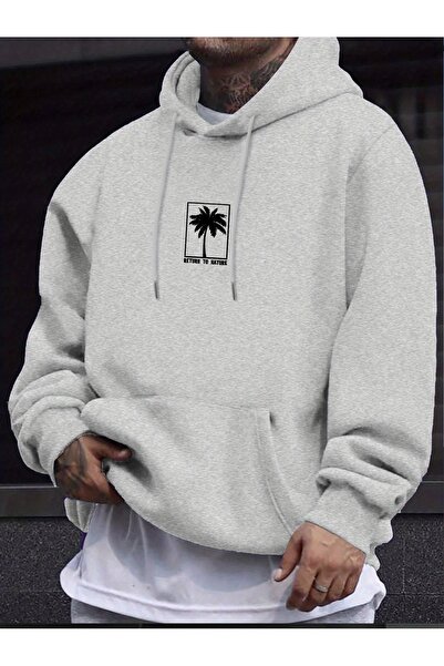 Lider Leather Hanorac imprimat cu glugă – Combinația confortului și eleganței "