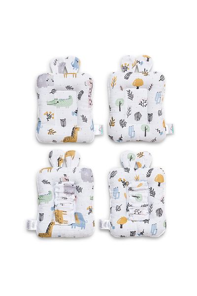 Funna Baby Σετ μαξιλαριών θηλασμού Safari Green - 2' Li 0 μηνών