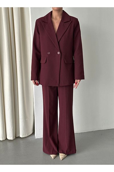 Laluvia Set pantaloni jachetă Demande bordeaux - 2025130