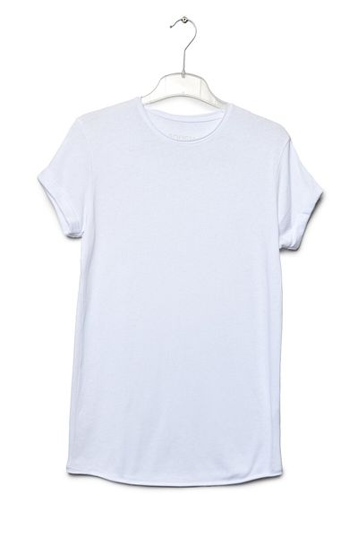Zegy Ανδρικό T-Shirt με κοντό μανίκι Crew - Λευκό