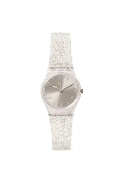 Swatch Glıstartoo Lk343e Women's Wristwatch - Silver