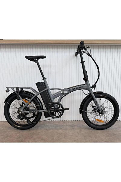 motosergen Kron Elektrone Pasific 20" Jant E-Bike 7 Vites Elektrikli Katlanır Bisiklet Nardo Gri