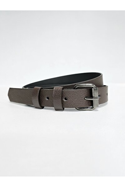 Kemerix Women's Roller Buckle 2.5 cm Brown Belt