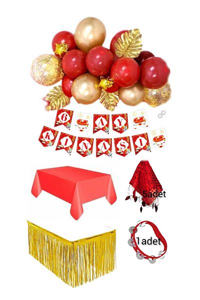 CANSIN ΣΕΤ 6 ΜΗΝΩΝ GOLD RED KINA
