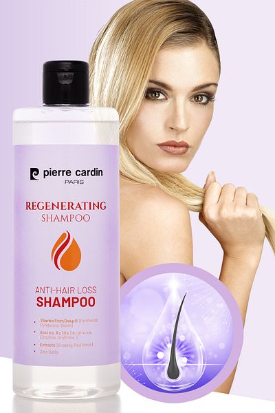 Pierre Cardin 400 ml Anti-Hair Loss Shampoo - Anti Hair Loss