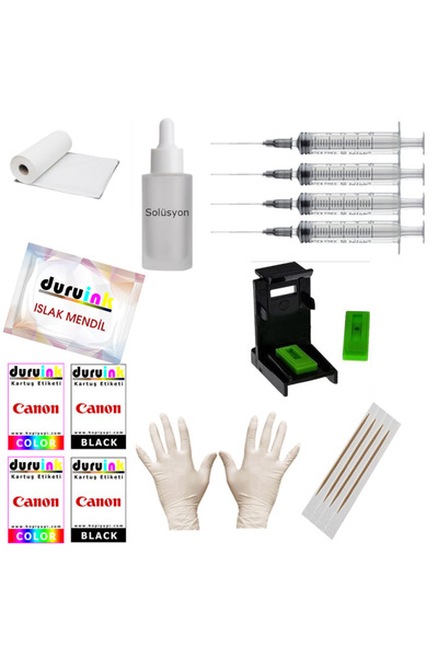 Mertink HP DESKJET 2800 2878 2876 (653) KARTUŞ  DOLUM SETİ 5 Lİ SET 5X100ML