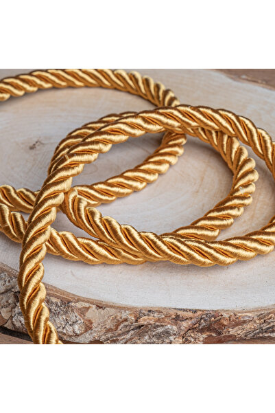 MEFAKS TEKSTİL Örgü ipi, Halat ipi, Kordon ip 10mm 1 metre Supla Runner Servis Yapımı