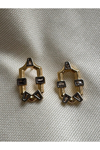 bijuxbymrv Mers Modeli Taşlı Minyon Küpe