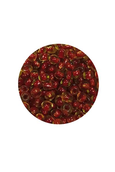 STUMBANNG Bulky Glass Sand Beads (8/0) 3 mm - 60 Grams - Transparent Light Brown - Bnc189