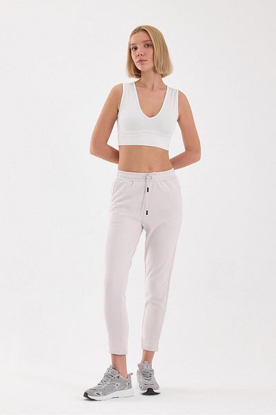 FİHA /4043-Women's Jogger Pants - Stone