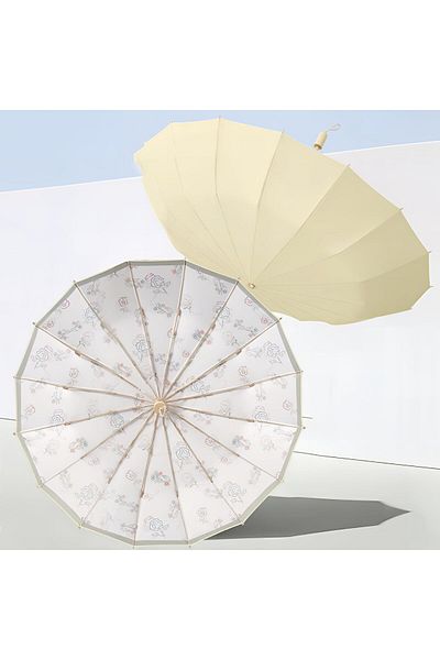 Taimi Folding Umbrella-Ultimate Protection Against Rain and Sun-Gray