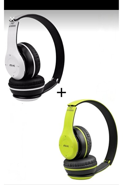 Ruckus Wireless (ÇKR) 1 Adet P47 Extra Bass Wireless Bluetooth Kulaklık 5.1 E...