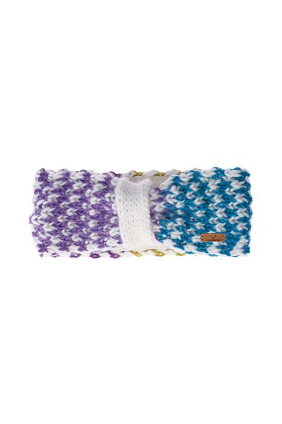 Nordbron Purple Soft Hair Band - Buckle Daily Use, Logo Detailed Flexible Textile Carin