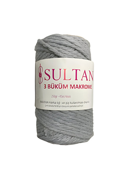 Sultan 3 Büklüm Makrome Ipi 250 gr