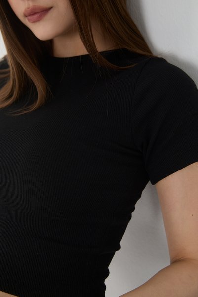 Wearflawless Bluză de damă cu mânecă scurtă cu mânecă scurtă