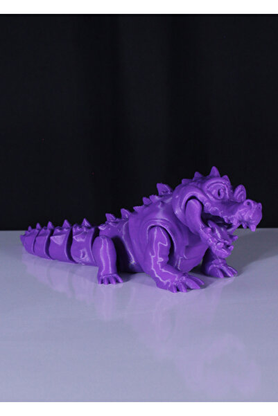 Crocodile Figür 3D Oyuncak (MOR)