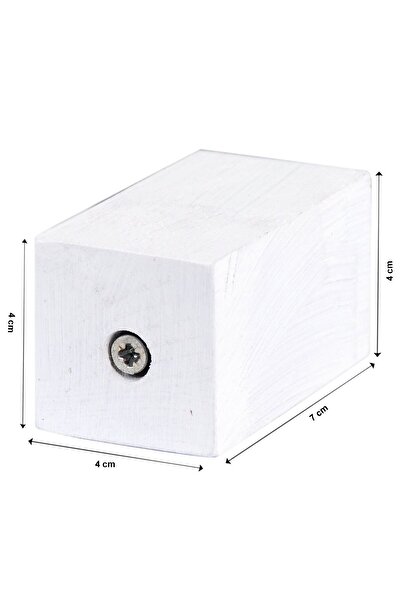 X-Perk Masa Sandalye Koltuk Kanepe Ünite Ayak Yükseltici Ağaç Takoz Boy 7 Cm En 4x4 Cm