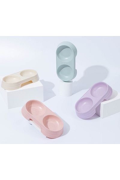 CMT Hvt ®   Double Compartment Pet Food Container