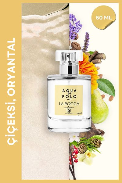 Aqua Di Polo 1987 Plwmnpr La Rocca 50 ml Edp Damenparfüm