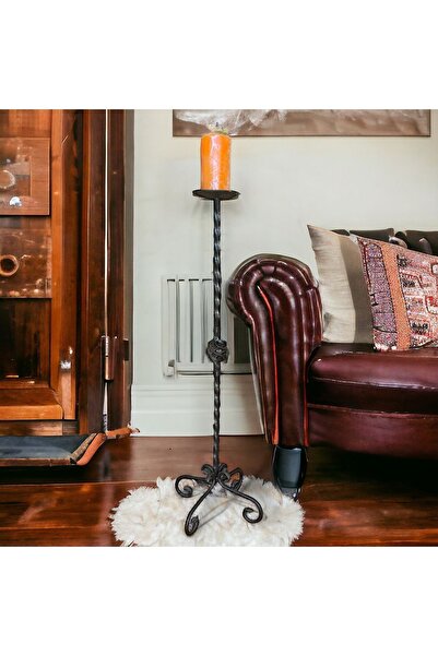 daviahome Metal Şamdan Mumluk