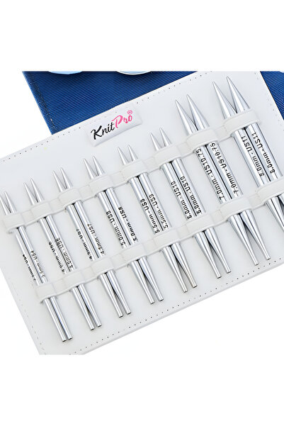 KnitPro Nova Metal Misinalı Şiş Seti 10 cm 10625