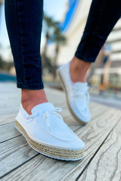 Chekich Kömen Ch311 Espadrille Men's Shoes White