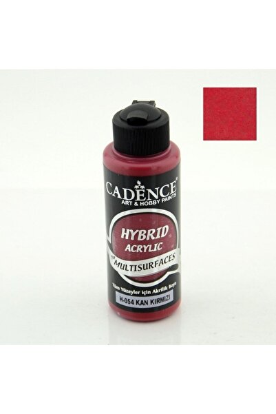 Cadence Boya Hybrıd Akr. Multısurfaces H-054 Kan Kırmızı 120ml