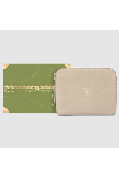 Nespresso Cloth Travel and Makeup Bag