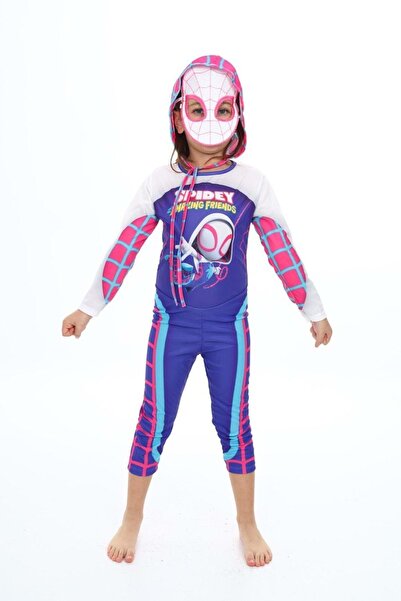 BAŞAK ÇOCUK GİYİM Kassız Kostüm 3 Parça - MOR - 3-4 YAŞ