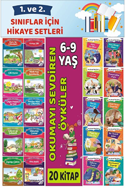 Ata Yayıncılık 1.ve 2.Sınıflar İçin Okuma Alışkanlığı Kazandıran Mükemmel 20 ...