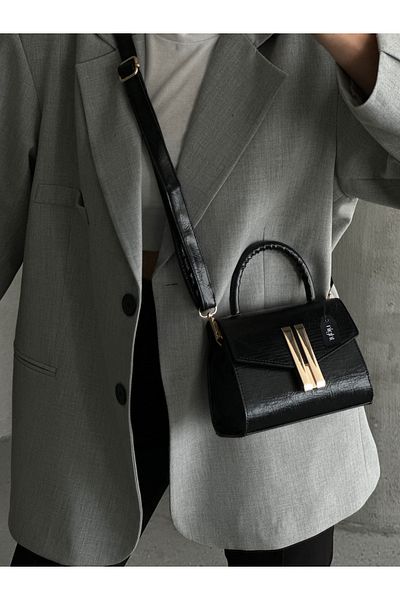 Night Geantă de mână și de umăr pentru femei Montanna Model Black