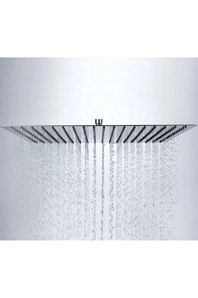 ACAR Paslanmaz Çelik, 30x30cm Slim Ankastre Tepe Duş Başlığı, Gon Serisi Anka...