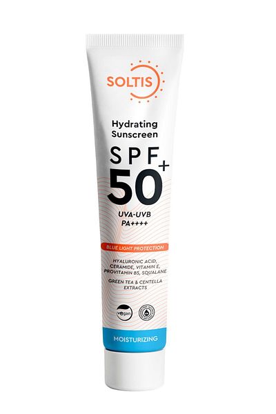 Soltis Ultra Light Moisturizer - Sunscreen Cream Spf50+ Pa++++, 50ml