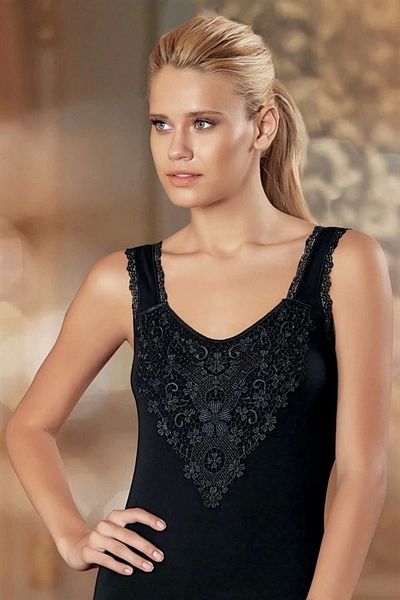 She Do Defnada Şahinler Laced Lycra Tank Top B153