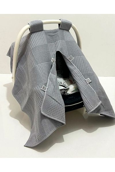 Babycitytr 100% Cotton Multi-Purpose Honeycomb Pique Stroller Cover