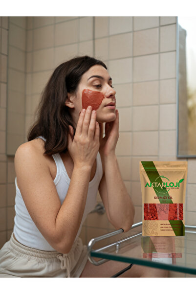 aktarloji 2 Kg Toz Kırmızı Kil Cilt Ve Yüz Maskesi İçin