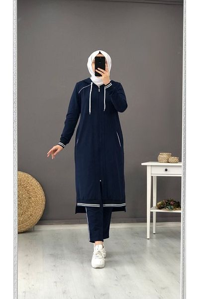 skycott New Season Γυναικεία Μανίκια Φόρμας - Navy Blue Σετ 2 τεμαχίων