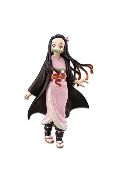 BANDAI Kimetsu No Yaiba Aksiyon Figür Orjinal Baskılı Kutusunda 16 Cm - Nezuk...