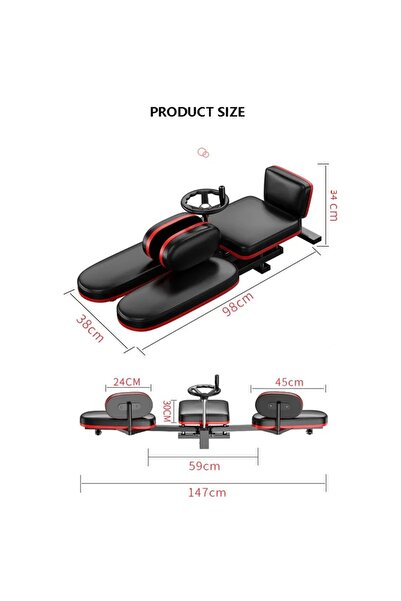 HEPİTOP 180 °   Adjustable Leg Stretcher – Professional Leg Opening & Stretching Tool