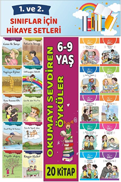 Ata Yayıncılık 1.ve 2.Sınıflar İçin Okuma Alışkanlığı Kazandıran Mükemmel 20 ...