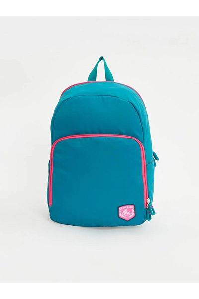 BOOK AND MORE Turquoise Unisex Backpack