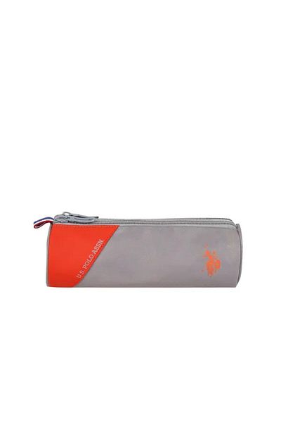 BOOK AND MORE Gray Unisex Pen Bag