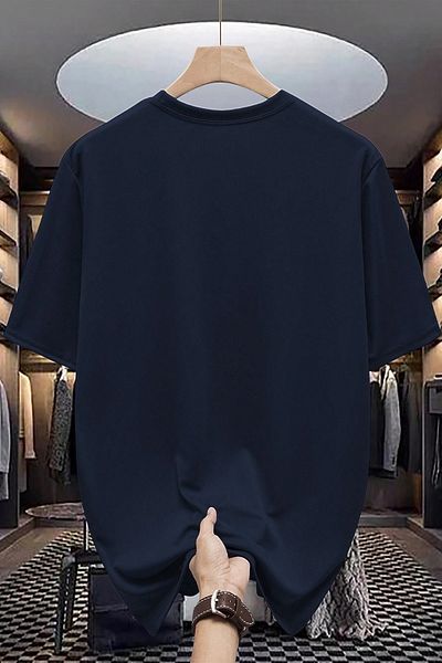 uyguntarz Βαμβακερό μπλουζάκι με τέλεια στάμπα Oversize