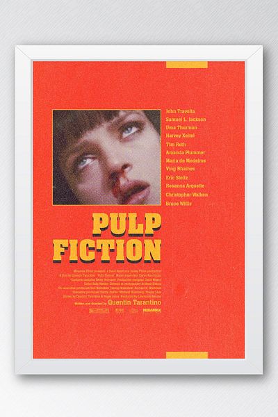 Saturn Pictură înrămată Pulp Fiction - Pictură cu poster roman Fim ieftină