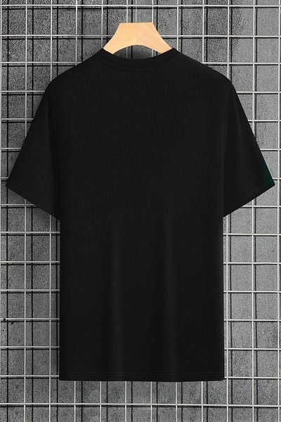 uyguntarz Βαμβακερό μπλουζάκι New York Printed Oversize