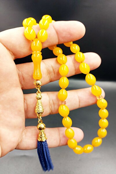 İbrahim Altıntaş قطع الشعير الأصفر الألبكة شرابة مسبحة