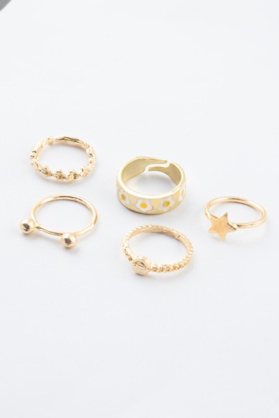 Sortie Aksesuar Mineli Papatya ve Yıldız Figürlü Boyu Ayarlanabilir ve Eklem ...